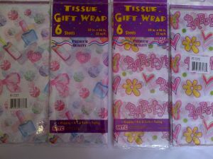 Tissue Gift Wrap - Printed Tissue Paper